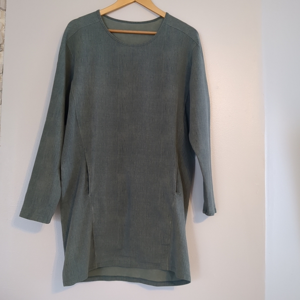 Lululemon Om Dress Womens Large Activeleisure Stretch Pockets Thick